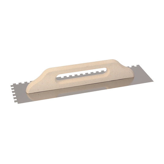 Frattone acciaio Inox dentato 10x10 -  48x13cm | BOLDRINI