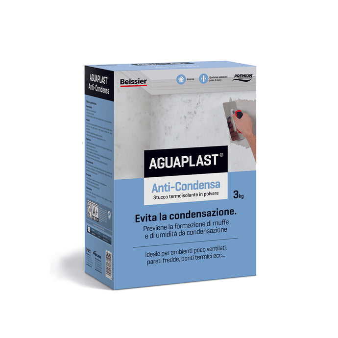 Anti condensa, stucco termoisolante in polvere | Aguaplast